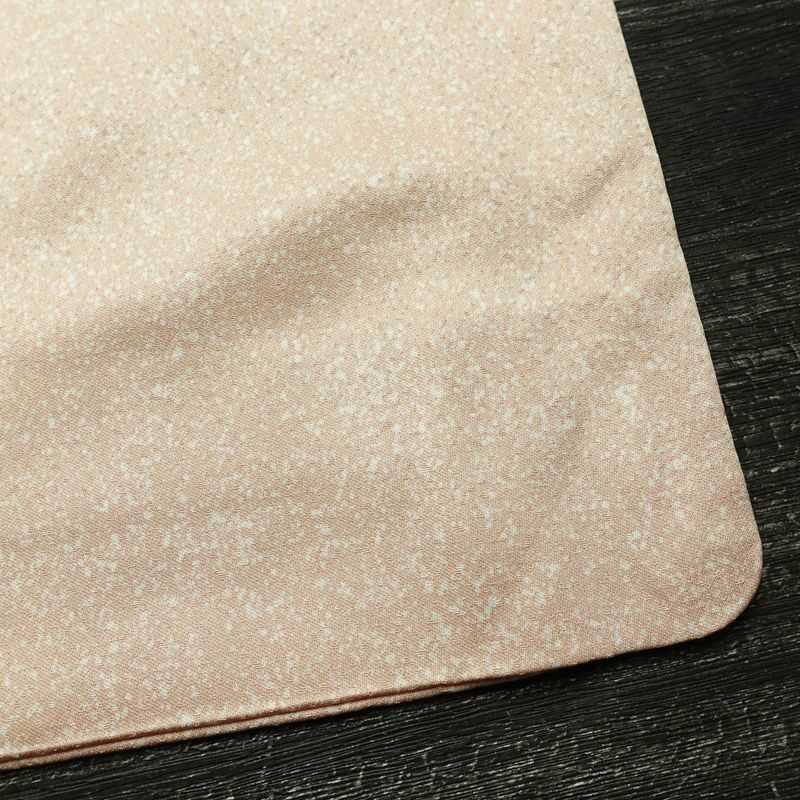 訪問着 正絹 幾何学柄・抽象柄 袷仕立て 身丈167cm 裄丈66.5cm リサイクル着物 着物 フォーマル ベージュ_画像16