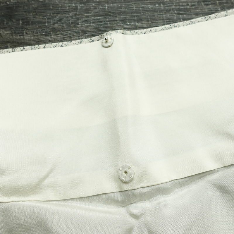 訪問着 正絹 木の葉・植物柄 袷仕立て 身丈157cm 裄丈62.5cm リサイクル着物 着物 箔 金彩 入学式 卒業式 七五三 お宮参り フォーマル グレー_画像21