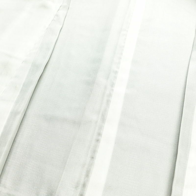 紬 しつけ糸付き 正絹 縞柄・線柄 袷仕立て 身丈150cm 裄丈66cm リサイクル着物 着物 モダン 多色使い_画像19