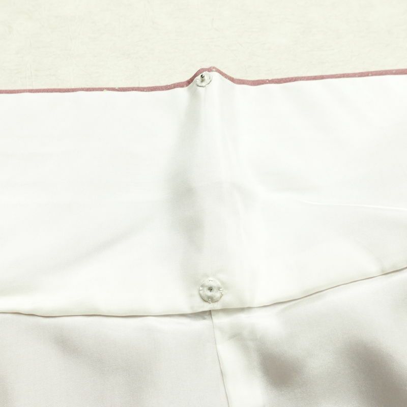 訪問着 美品 しつけ糸付き 縮緬 正絹 風景柄 袷仕立て 身丈166.5cm 裄丈68.5cm リサイクル着物 着物 入学式 卒業式 七五三 お宮参り フォーマル ピンク_画像20