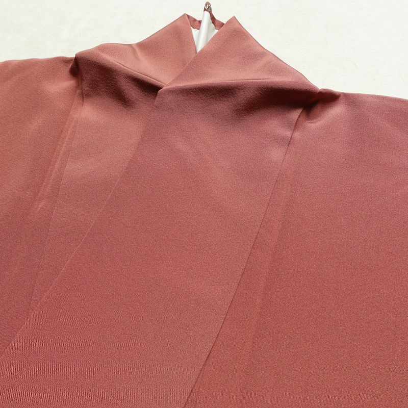 付け下げ 縮緬 一つ紋付き 正絹 花柄 袷仕立て 身丈161.5cm 裄丈68cm リサイクル着物 着物 刺繍 入学式 七五三 お宮参り フォーマル シンプル 上品 ピンク_画像18