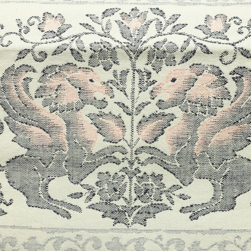 名古屋帯 六通柄 良品 正絹 幾何学柄・抽象柄 松葉仕立て なごや帯 リサイクル帯 帯 紬地 白_画像2