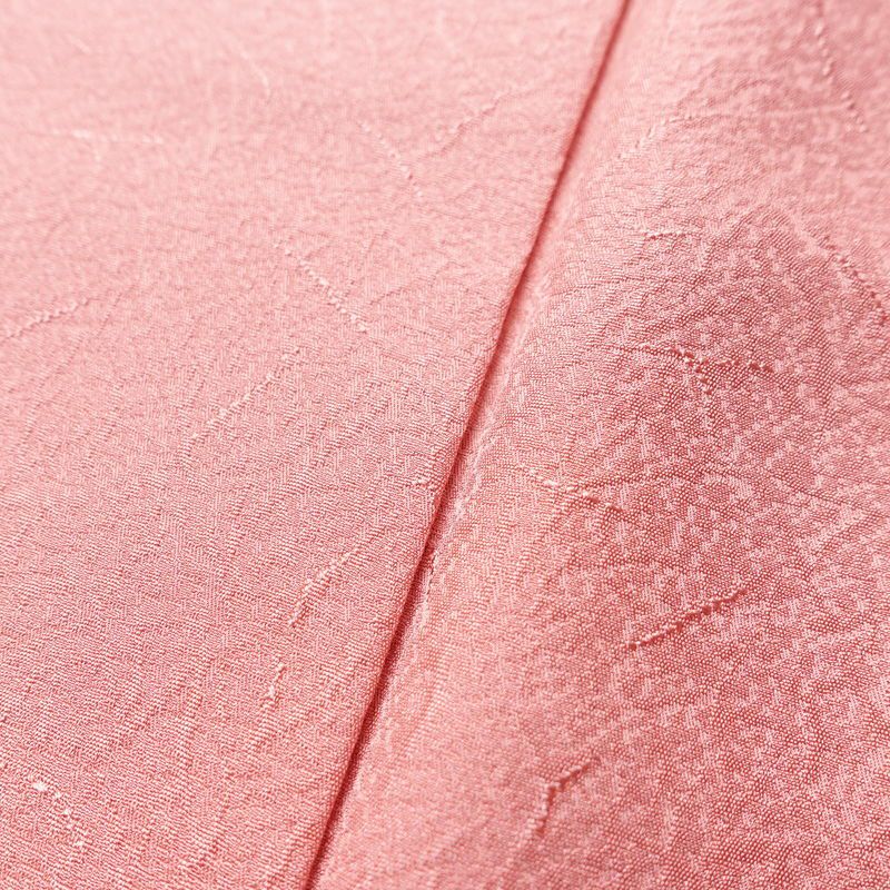 色無地 美品 しつけ糸付き 正絹 その他の柄 袷仕立て 身丈160.5cm 裄丈64.5cm リサイクル着物 着物 お茶会 フォーマル ピンク_画像9