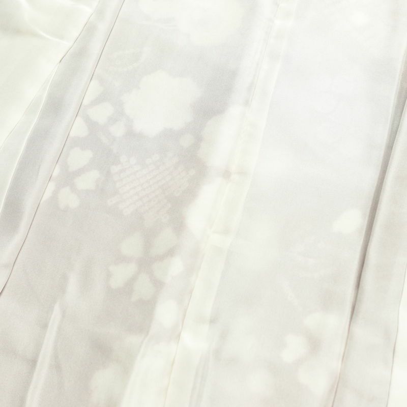 振袖 良品 絞り 正絹 花柄 袷仕立て 身丈165.5cm 裄丈68.5cm リサイクル着物 着物 成人式 二十歳 二十歳の集い パーティー フォーマル 華やか 桜 ピンク_画像19