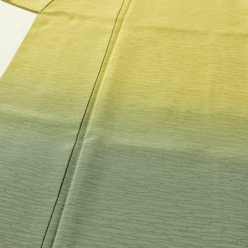 付け下げ 縮緬 正絹 その他の柄 袷仕立て 身丈159cm 裄丈68cm リサイクル着物 着物 シンプル 多色使い_画像5