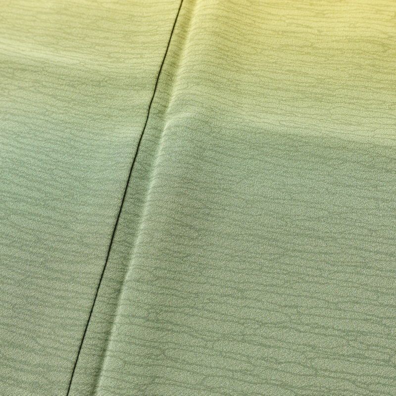 付け下げ 縮緬 正絹 その他の柄 袷仕立て 身丈159cm 裄丈68cm リサイクル着物 着物 シンプル 多色使い_画像7