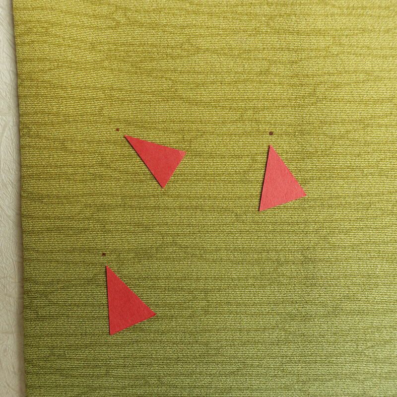 付け下げ 縮緬 正絹 その他の柄 袷仕立て 身丈159cm 裄丈68cm リサイクル着物 着物 シンプル 多色使い_画像21