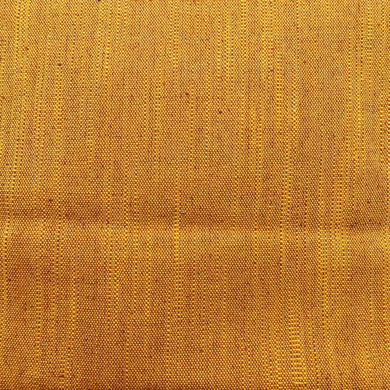 名古屋帯 全通柄 正絹 その他の柄 松葉仕立て なごや帯 リサイクル帯 帯 シンプル 紬地 黄・黄土色_画像2