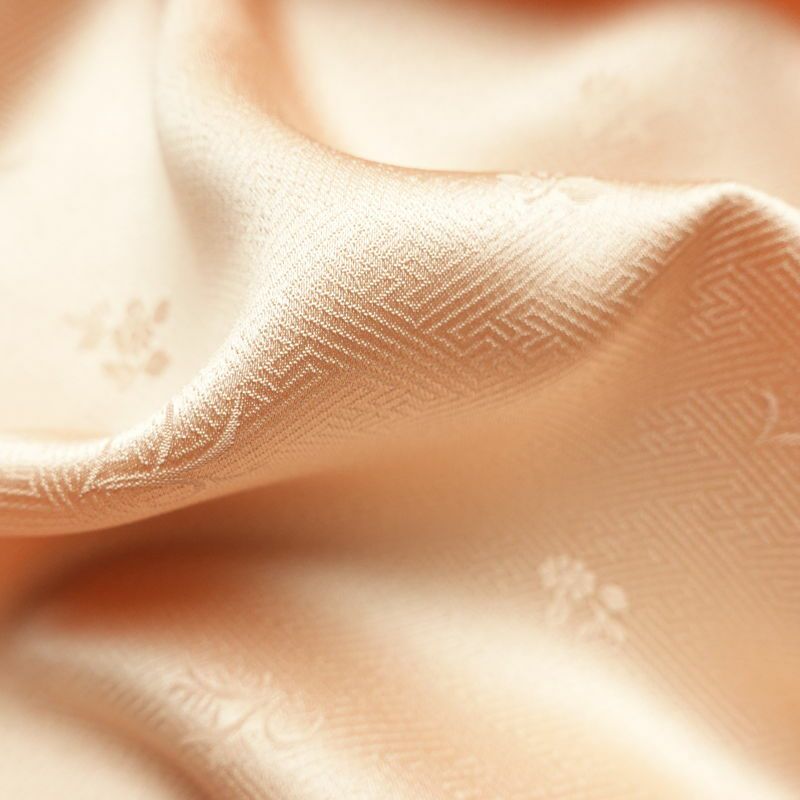 訪問着 美品 金駒刺繍 綸子 正絹 古典柄 袷仕立て 身丈161cm 裄丈65cm リサイクル着物 着物 箔 金彩 入学式 卒業式 結婚式 七五三 お宮参り フォーマル 菊 ピンク_画像21