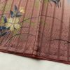 訪問着 美品 しつけ糸付き 正絹 花柄 袷仕立て 身丈161cm 裄丈63.5cm リサイクル着物 着物 箔 金彩 入学式 卒業式 お宮参り フォーマル 桜 多色使い_画像12