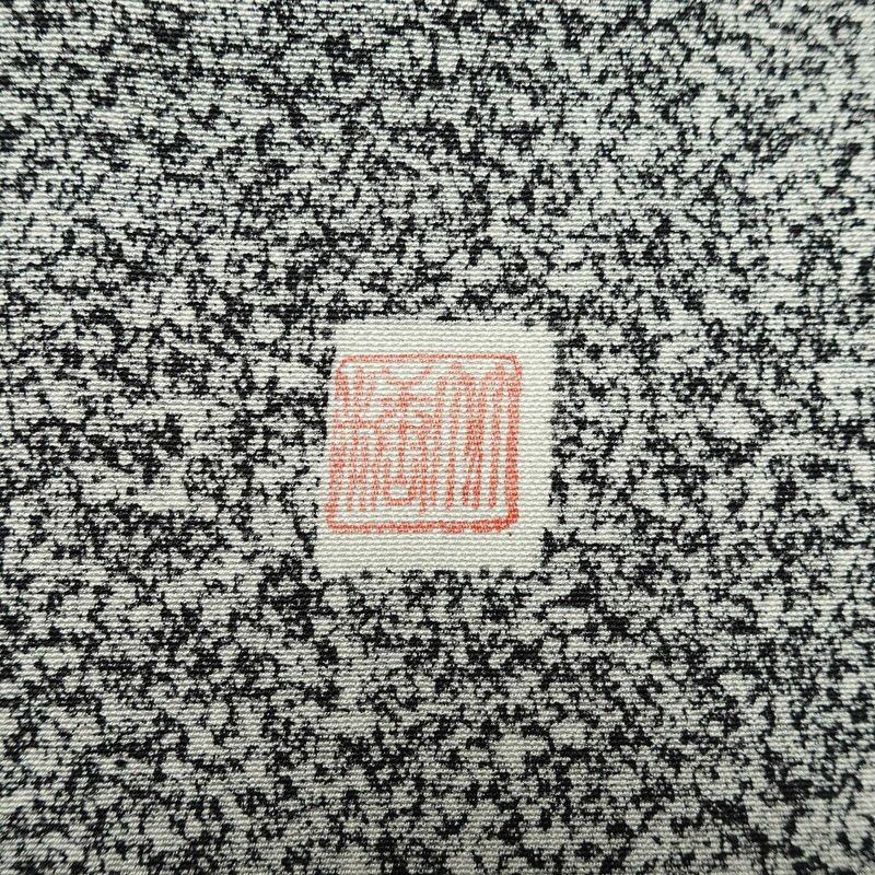 訪問着 美品 落款入り 正絹 風景柄 袷仕立て 身丈159cm 裄丈67cm リサイクル着物 着物 箔 共八掛 銀彩 卒業式 フォーマル グレー_画像14