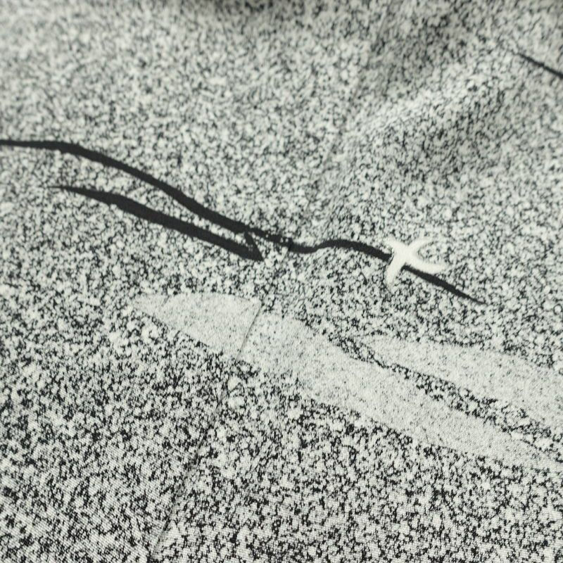 訪問着 美品 落款入り 正絹 風景柄 袷仕立て 身丈159cm 裄丈67cm リサイクル着物 着物 箔 共八掛 銀彩 卒業式 フォーマル グレー_画像19