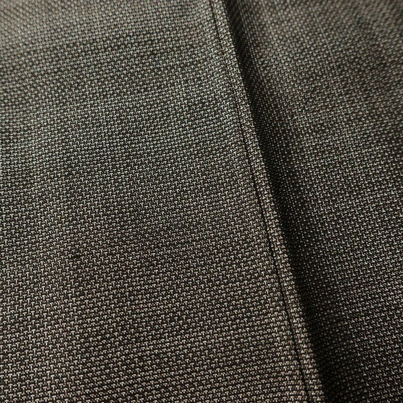 大島紬 古代染色 純泥染 証紙あり 正絹 古典柄 袷仕立て 身丈160cm 裄丈63cm リサイクル着物 着物 茶_画像12