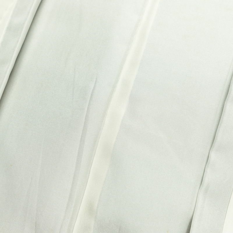 結城紬 本場真綿結城紬 百山亀甲 証紙あり 正絹 亀甲柄 袷仕立て 身丈160cm 裄丈63.5cm リサイクル着物 着物 洒落 黒_画像15