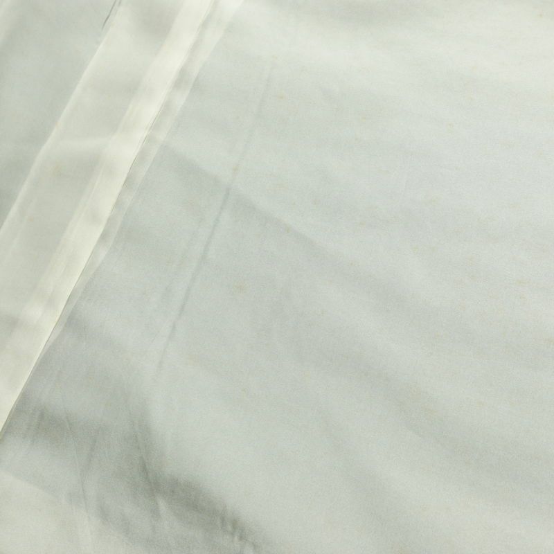 結城紬 本場真綿結城紬 百山亀甲 証紙あり 正絹 亀甲柄 袷仕立て 身丈160cm 裄丈63.5cm リサイクル着物 着物 洒落 黒_画像17