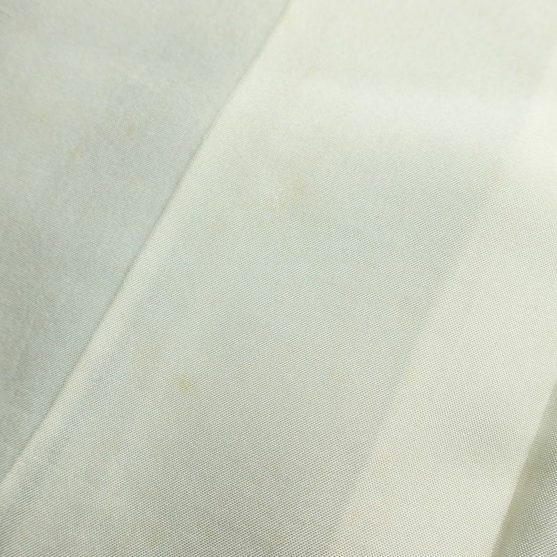 結城紬 本場真綿結城紬 百山亀甲 証紙あり 正絹 亀甲柄 袷仕立て 身丈160cm 裄丈63.5cm リサイクル着物 着物 洒落 黒_画像20