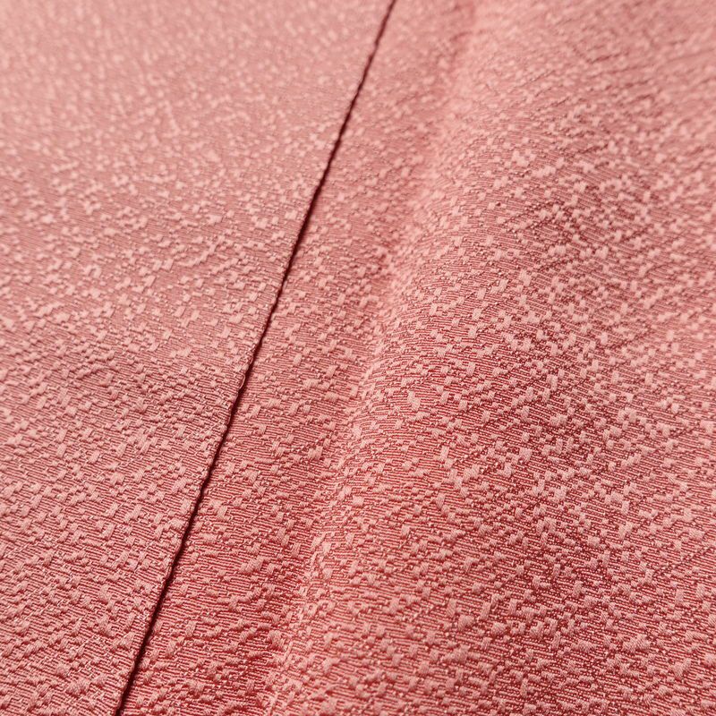 色無地 美品 落款入り しつけ糸付き 一つ紋付き 正絹 無地 袷仕立て 身丈165.5cm 裄丈65cm リサイクル着物 着物 お茶会 七五三 お宮参り フォーマル ピンク_画像8