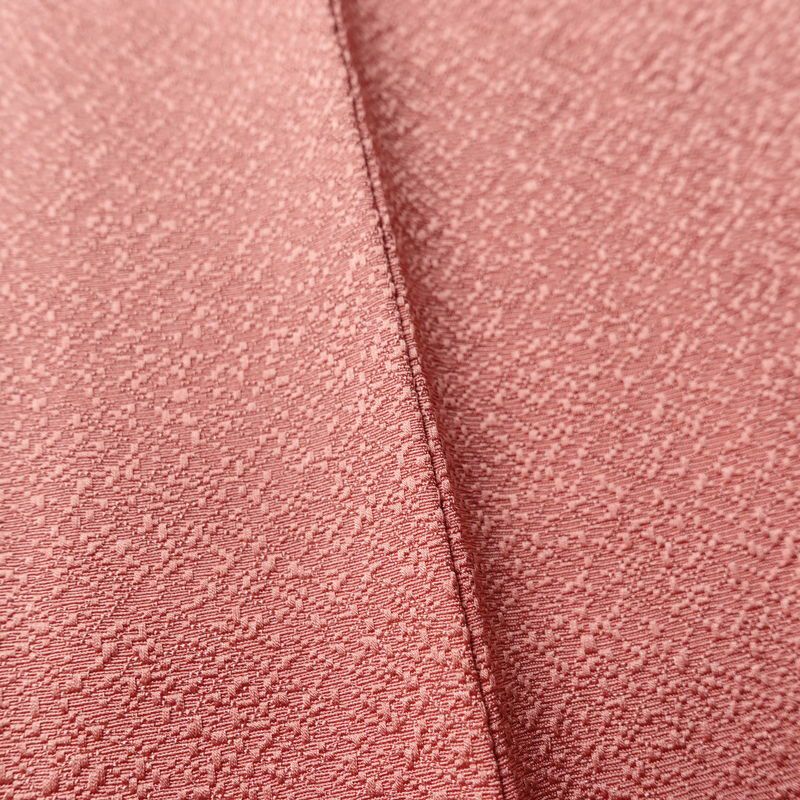 色無地 美品 落款入り しつけ糸付き 一つ紋付き 正絹 無地 袷仕立て 身丈165.5cm 裄丈65cm リサイクル着物 着物 お茶会 七五三 お宮参り フォーマル ピンク_画像9