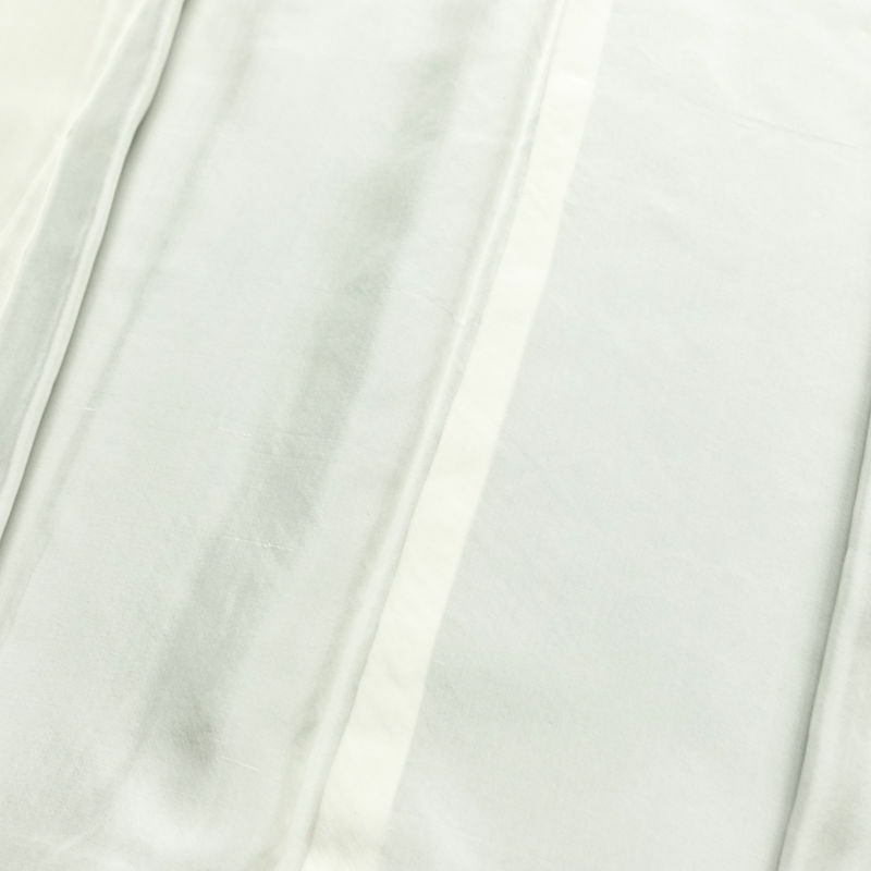 付け下げ 一つ紋付き 正絹 花柄 袷仕立て 身丈152.5cm 裄丈64.5cm リサイクル着物 着物 箔 金彩 フォーマル 青・紺_画像19