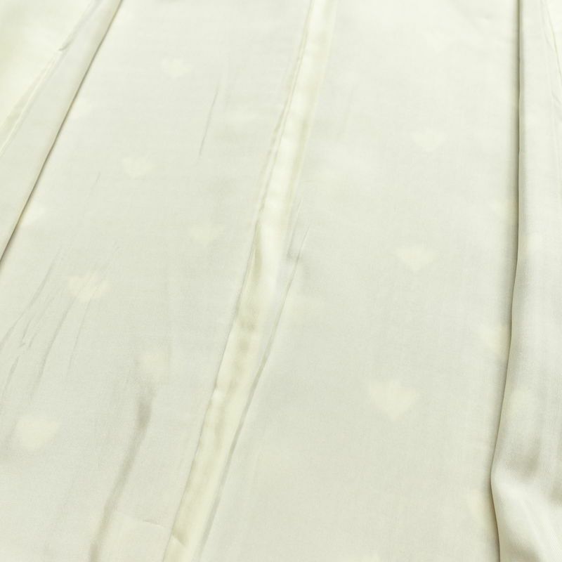 小紋 付下小紋 正絹 花柄 袷仕立て 身丈160cm 裄丈64.5cm リサイクル着物 着物 紫・藤色_画像19