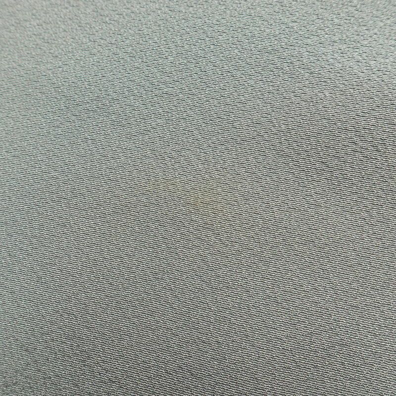 色無地 しつけ糸付き 縮緬 一つ紋付き 正絹 無地 袷仕立て 身丈158cm 裄丈64cm リサイクル着物 着物 お茶会 フォーマル シンプル グレー_画像13