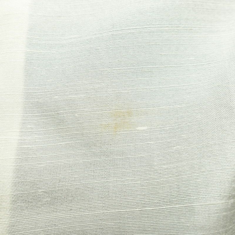 結城紬 紬 証紙あり しつけ糸付き 正絹 古典柄 袷仕立て 身丈149.5cm 裄丈65cm リサイクル着物 着物 青・紺_画像17