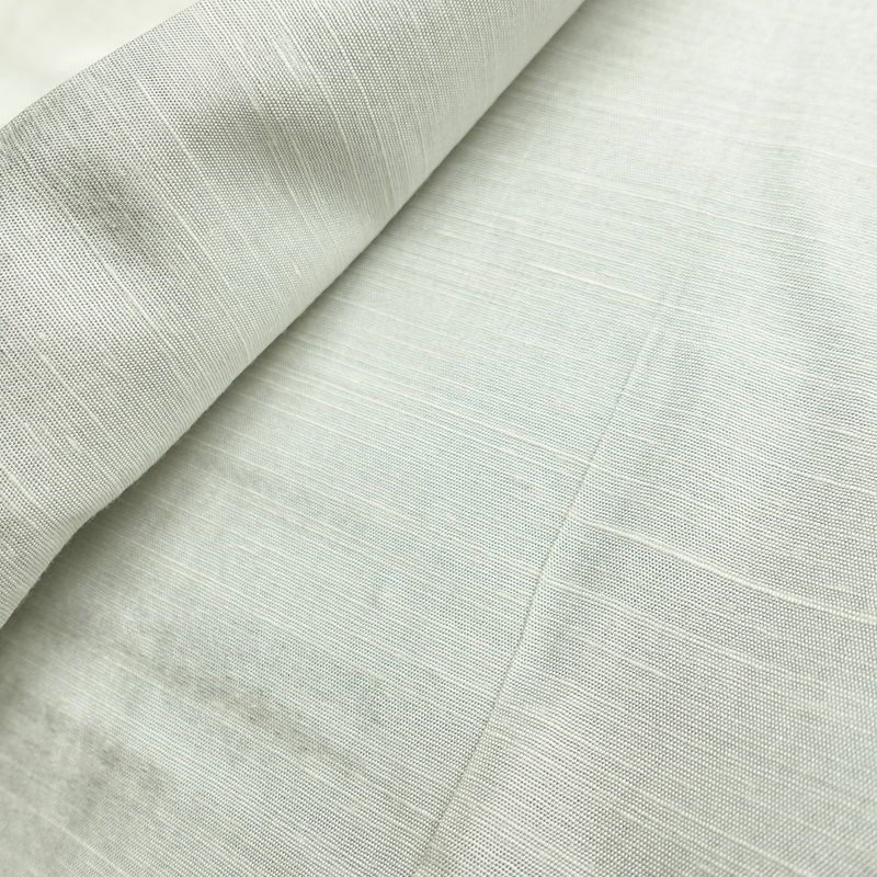 結城紬 紬 証紙あり しつけ糸付き 正絹 古典柄 袷仕立て 身丈149.5cm 裄丈65cm リサイクル着物 着物 青・紺_画像19