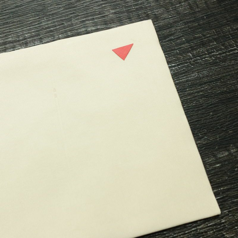 名古屋帯 太鼓柄 落款入り 正絹 木の葉・植物柄 名古屋仕立て なごや帯 リサイクル帯 帯 白_画像17