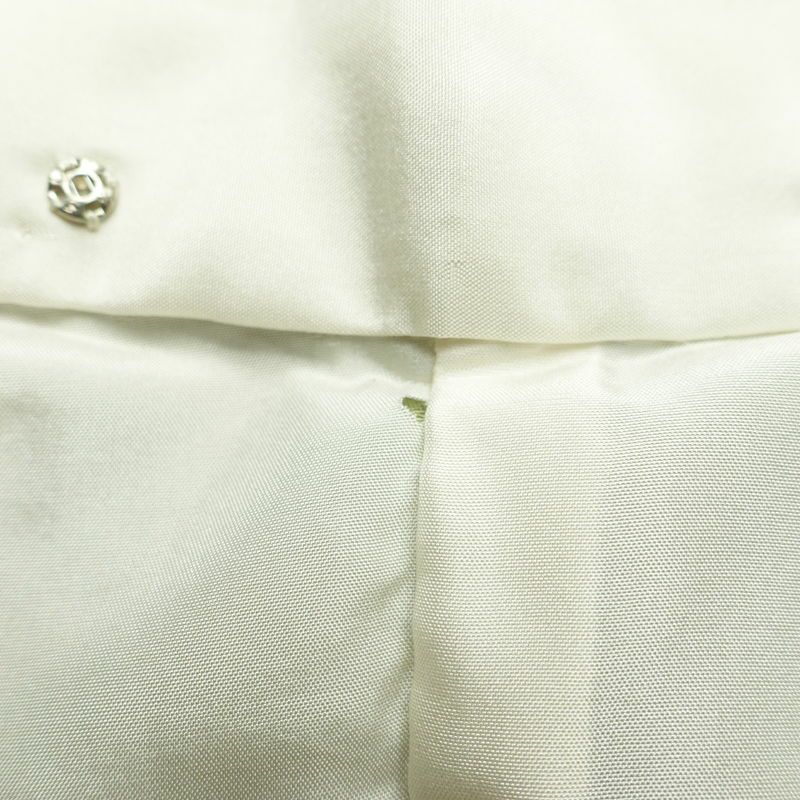 訪問着 縮緬 正絹 花柄 袷仕立て 身丈164cm 裄丈67cm リサイクル着物 着物 共八掛 入学式 卒業式 七五三 お宮参り フォーマル 緑・うぐいす色_画像21