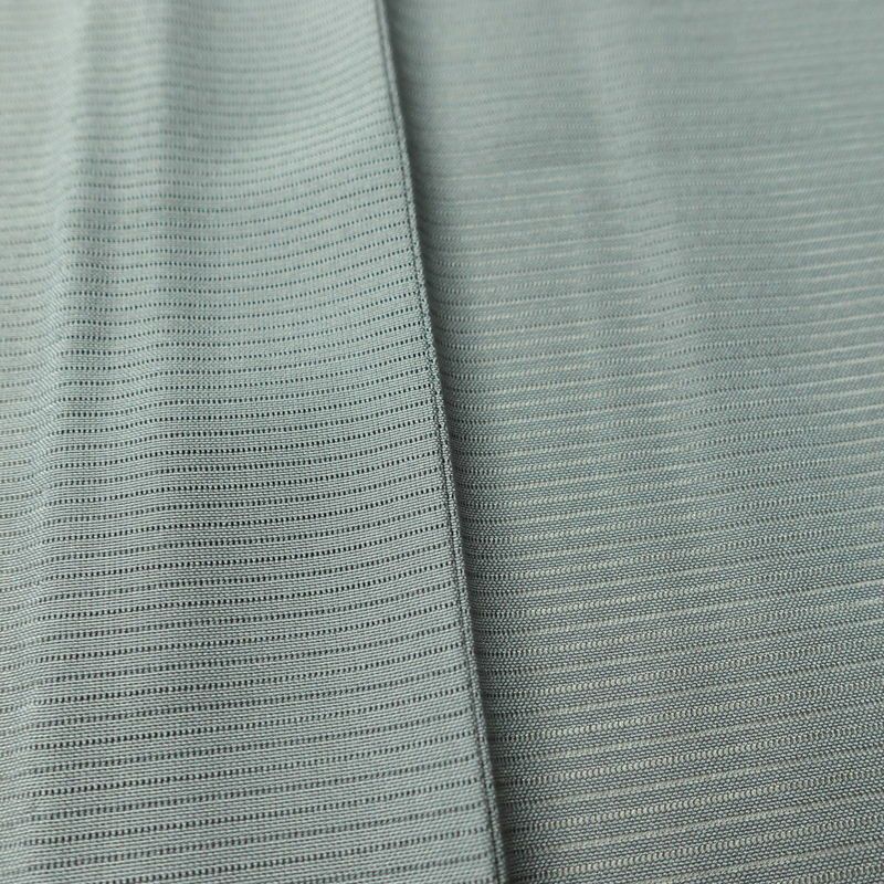 単衣 色無地 絽 良品 しつけ糸付き 夏用 ポリエステル 無地 単衣仕立て 身丈145.5cm 裄丈61.5cm リサイクル着物 着物 お茶会 フォーマル 青・紺_画像10