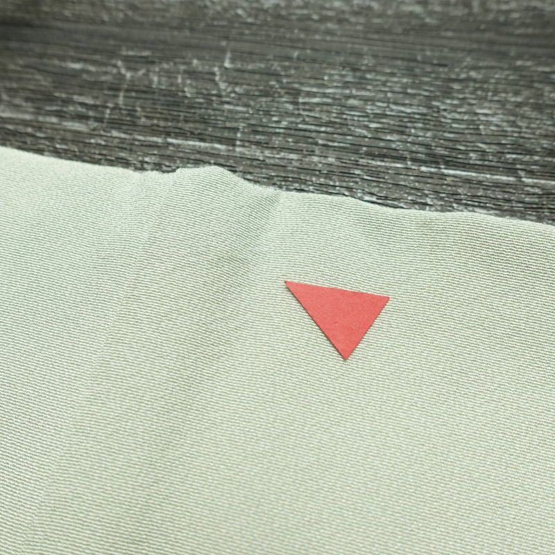 訪問着 落款入り 友禅 縮緬 一つ紋付き 正絹 花柄 袷仕立て 身丈161.5cm 裄丈65cm リサイクル着物 着物 入学式 卒業式 七五三 お宮参り フォーマル 上品 ブルーグリーン 緑・うぐいす色_画像21