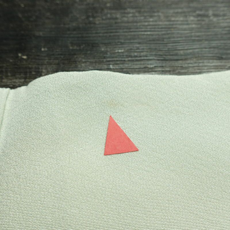 訪問着 落款入り 友禅 縮緬 一つ紋付き 正絹 花柄 袷仕立て 身丈161.5cm 裄丈65cm リサイクル着物 着物 入学式 卒業式 七五三 お宮参り フォーマル 上品 ブルーグリーン 緑・うぐいす色_画像22