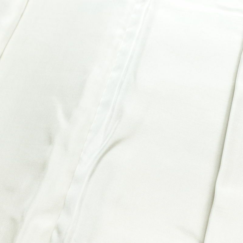 訪問着 良品 落款入り 正絹 幾何学柄・抽象柄 袷仕立て 身丈163.5cm 裄丈66.5cm リサイクル着物 着物 おしゃれ 紬地 緑・うぐいす色_画像19