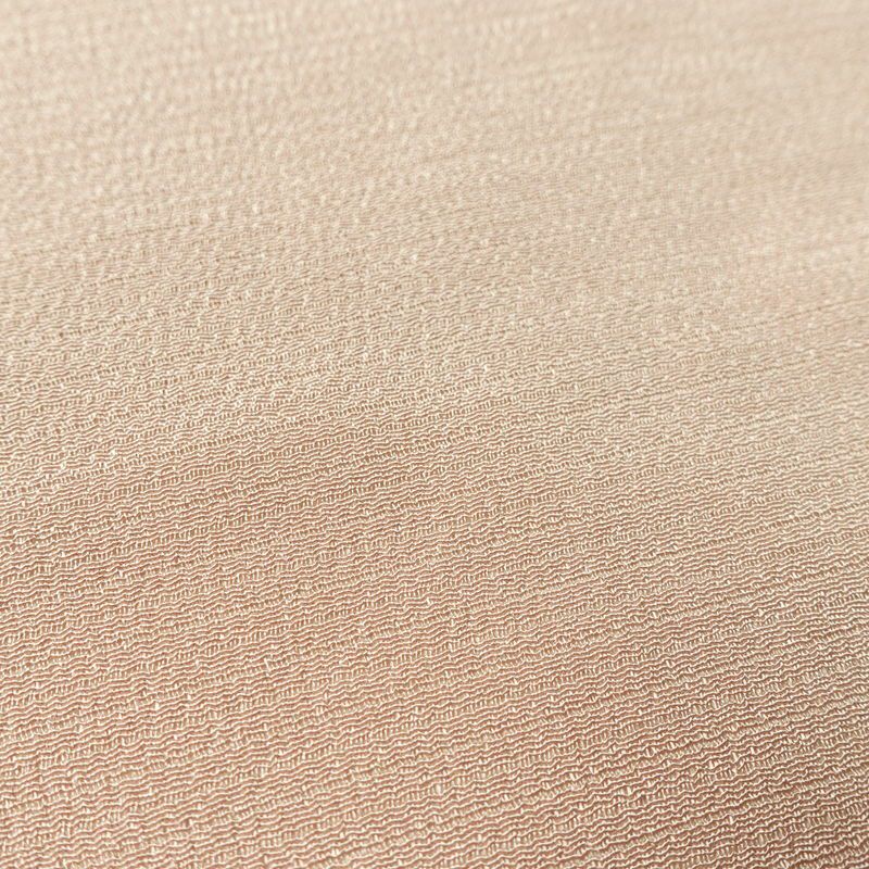 盛夏 色無地 白坂幸蔵 絽ちりめん 縮緬 絽 良品 しつけ糸付き 夏用 一つ紋付き 正絹 無地 単衣仕立て 身丈152.5cm 裄丈63.5cm リサイクル着物 着物 お茶会 フォーマル シンプル ピンクベージュ ベージュ_画像8