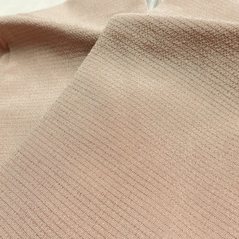 盛夏 色無地 白坂幸蔵 絽ちりめん 縮緬 絽 良品 しつけ糸付き 夏用 一つ紋付き 正絹 無地 単衣仕立て 身丈152.5cm 裄丈63.5cm リサイクル着物 着物 お茶会 フォーマル シンプル ピンクベージュ ベージュ_画像18