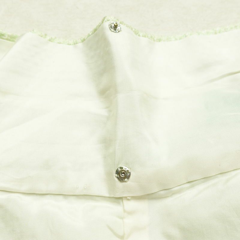 振袖 絞り 総絞り 正絹 花柄 袷仕立て 身丈156cm 裄丈65cm リサイクル着物 着物 二十歳 二十歳の集い お茶会 パーティー フォーマル 緑・うぐいす色_画像20