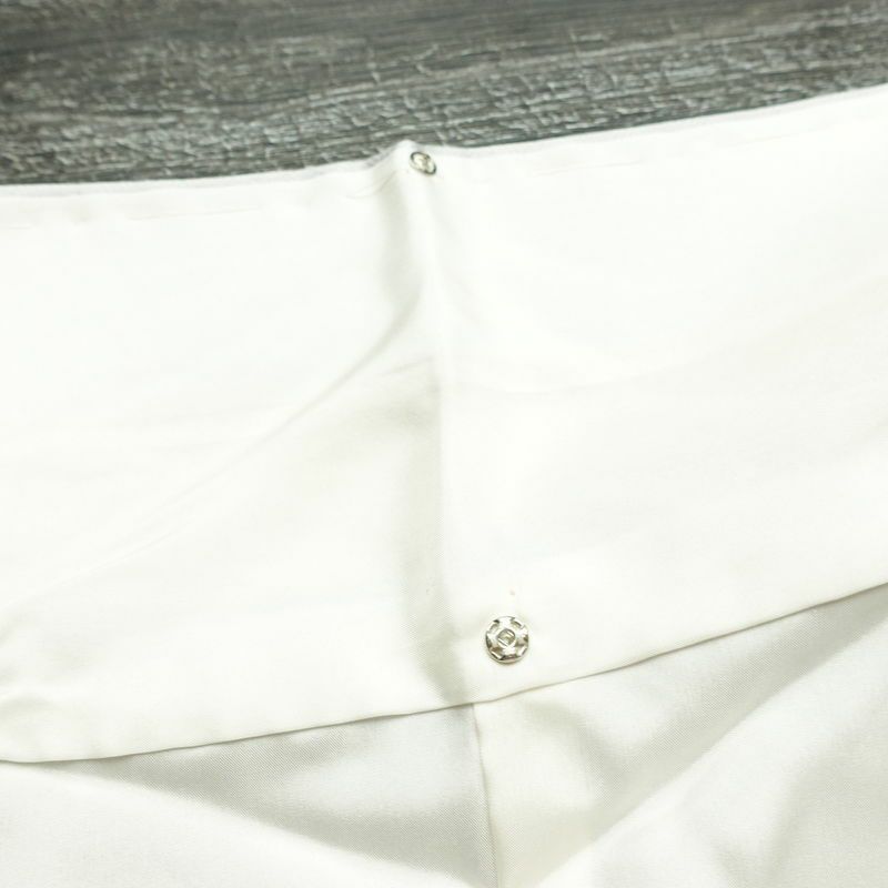 訪問着 金駒刺繍 一つ紋付き 正絹 古典柄 袷仕立て 身丈164.5cm 裄丈65cm リサイクル着物 着物 箔 金彩 入学式 卒業式 七五三 お宮参り フォーマル 四季花 菊 ブルーグレー グレー_画像22