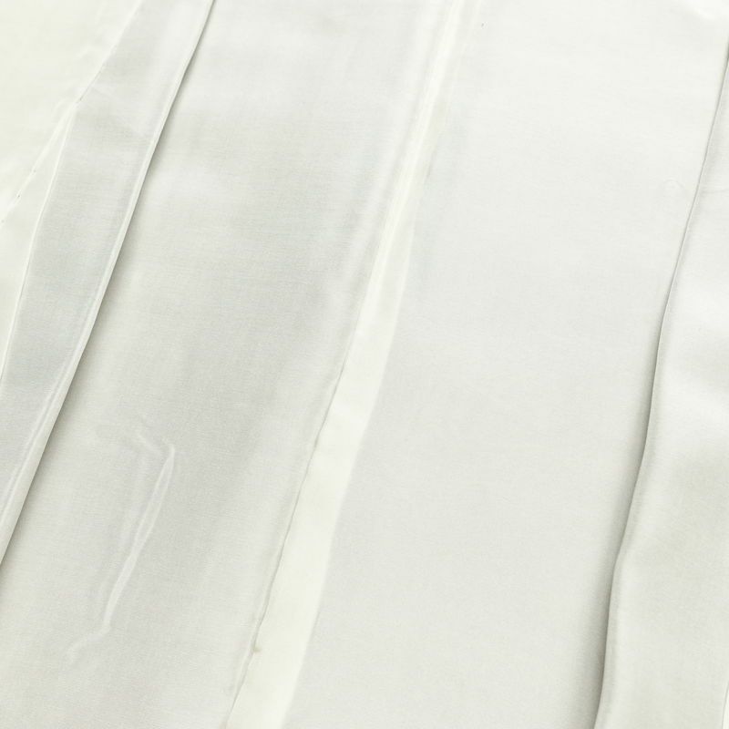 紬 正絹 花柄 袷仕立て 身丈168.5cm 裄丈69cm リサイクル着物 着物 紫・藤色_画像19