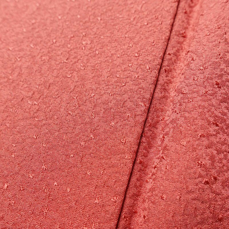 色無地 良品 しつけ糸付き 一つ紋付き 正絹 無地 袷仕立て 身丈162cm 裄丈63.5cm リサイクル着物 着物 入学式 お茶会 七五三 お宮参り フォーマル ピンク_画像10