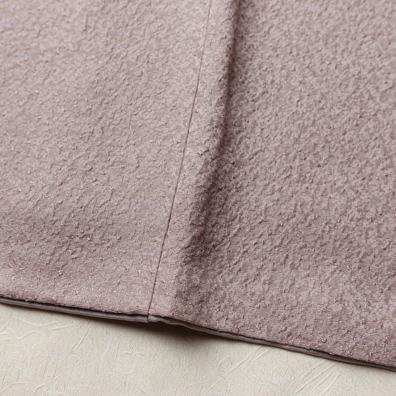 色無地 一つ紋付き 正絹 無地 袷仕立て 身丈152cm 裄丈63.5cm リサイクル着物 着物 お茶会 フォーマル 紫・藤色_画像10