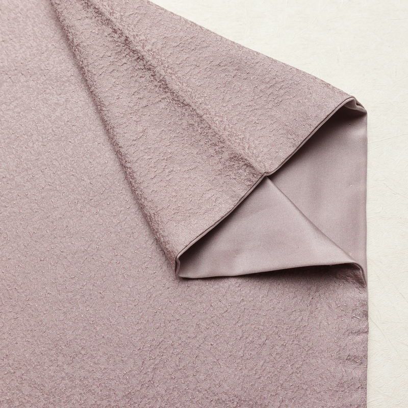 色無地 一つ紋付き 正絹 無地 袷仕立て 身丈152cm 裄丈63.5cm リサイクル着物 着物 お茶会 フォーマル 紫・藤色_画像13