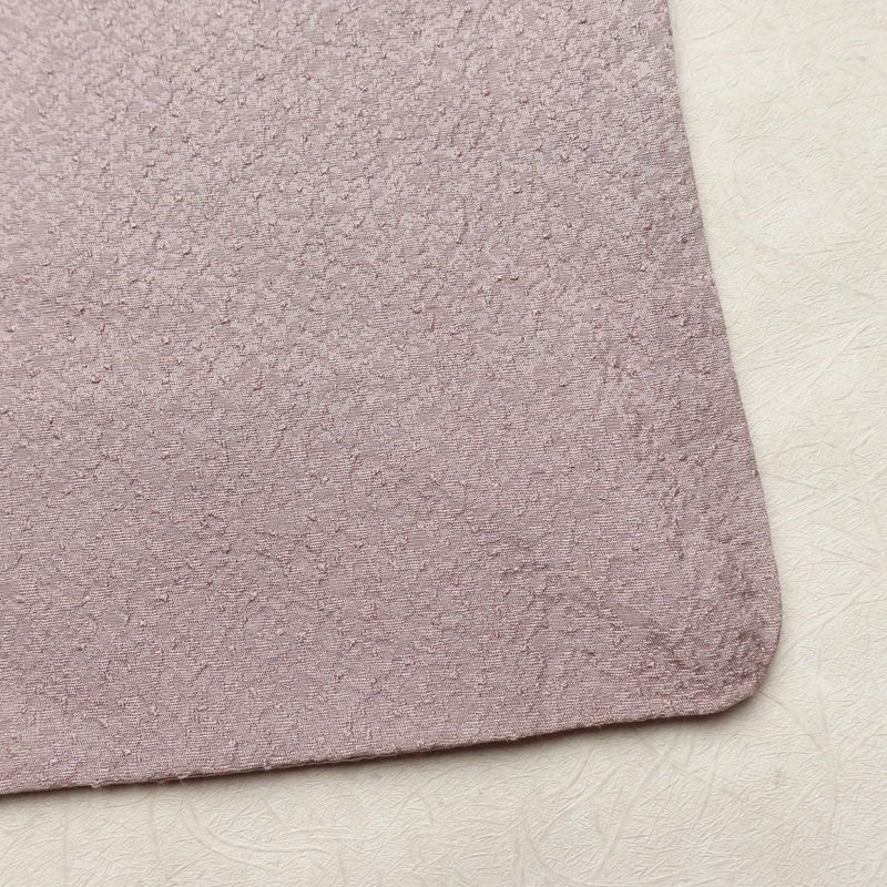 色無地 一つ紋付き 正絹 無地 袷仕立て 身丈152cm 裄丈63.5cm リサイクル着物 着物 お茶会 フォーマル 紫・藤色_画像14