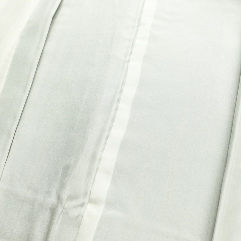 大島紬 正絹 幾何学柄・抽象柄 袷仕立て 身丈160cm 裄丈62.5cm リサイクル着物 着物 青・紺_画像19