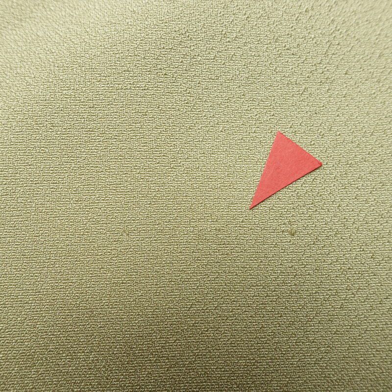 色留袖 良品 しつけ糸付き 一つ紋付き 正絹 風景柄 袷仕立て 身丈152cm 裄丈63cm リサイクル着物 着物 箔 結婚式 パーティー フォーマル ベージュ_画像15