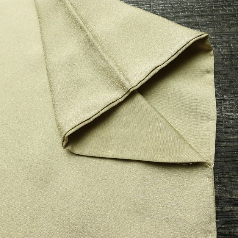 色留袖 良品 しつけ糸付き 一つ紋付き 正絹 風景柄 袷仕立て 身丈152cm 裄丈63cm リサイクル着物 着物 箔 結婚式 パーティー フォーマル ベージュ_画像16