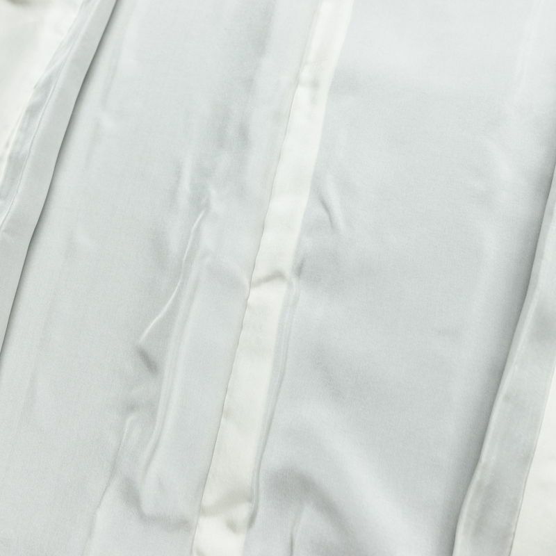 付け下げ 良品 落款入り 正絹 花柄 袷仕立て 身丈166.5cm 裄丈66.5cm リサイクル着物 着物 箔 金彩 入学式 卒業式 七五三 お宮参り フォーマル シンプル 水仙 紫・藤色_画像18