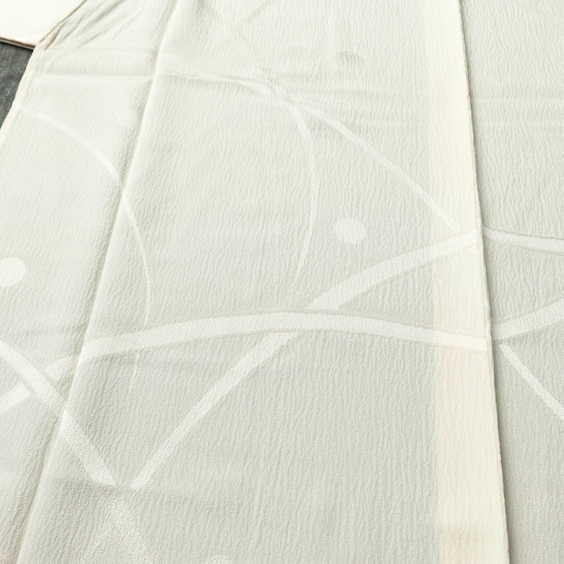 長襦袢 正絹 木の葉・植物柄 袖無双・胴抜き 身丈133cm 裄丈66cm リサイクル着物 着物 フォーマル ピンク_画像5