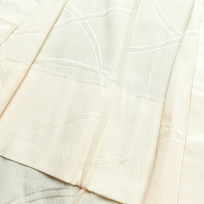 長襦袢 正絹 木の葉・植物柄 袖無双・胴抜き 身丈133cm 裄丈66cm リサイクル着物 着物 フォーマル ピンク_画像20