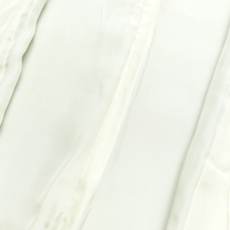 小紋 正絹 きもの志麻 木の葉・植物柄 袷仕立て 身丈161.5cm 裄丈64.5cm リサイクル着物 着物 シンプル ブルーグリーン 緑・うぐいす色_画像18