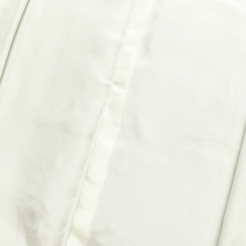 小紋 斉藤三才 落款入り 縮緬 一つ紋付き 正絹 その他の柄 袷仕立て 身丈155cm 裄丈64cm リサイクル着物 着物 紫・藤色_画像19